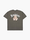 ADLV Gold Chain Bear Doll Short Sleeve T-Shirt