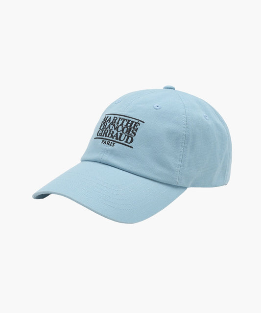 Marithé François Girbaud Small Classic Logo Cap Ice Blue