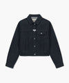 Marithé François Girbaud Women's Denim Tuck Detail Jacket
