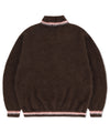Mahagrid Hairy Collar Knit