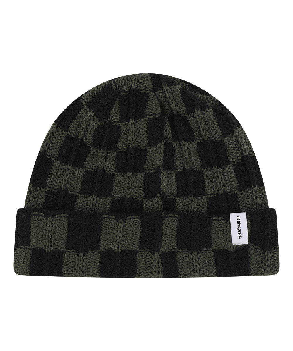 Mahagrid Checkerboard Beanie
