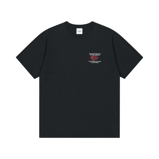 Mahagrid Flag Archive Tee Black