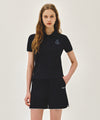 Marithé François Girbaud W EMBLEM PK COLLAR TEE