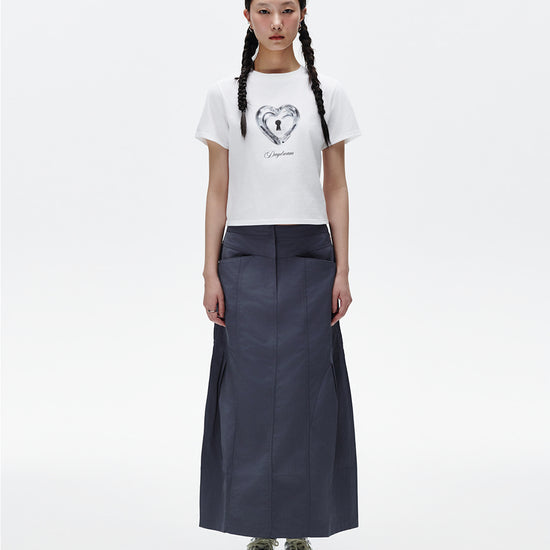 Mahagrid Heart Lock Tee