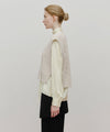Marithé François Girbaud W Side Ribbon Knit Vest