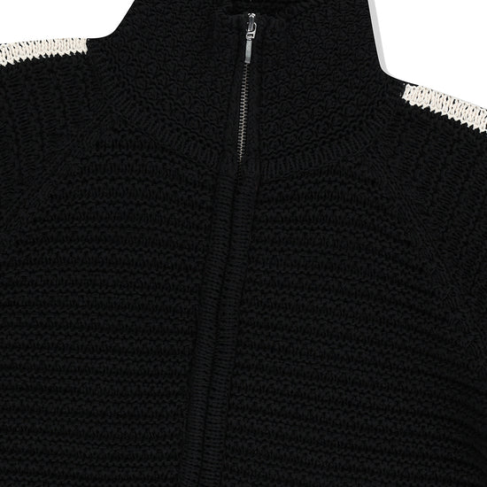 Mahagrid TRACK KNIT ZIP-UP