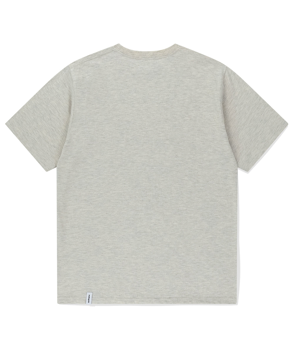 Mahagrid Vintage Script Tee [Oatmeal]