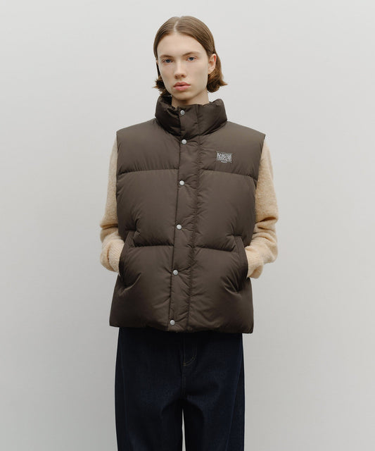 Marithé François Girbaud CLASSIC LOGO DOWN VEST