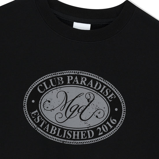Mahagrid Club Paradise Crop Sweatshirt