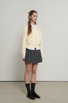 General Idea WOMAN Relaxed Collar Layered Pullover