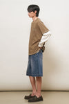 General Idea MAN Wide Bermuda Denim Pants