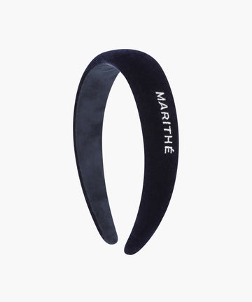 Marithé François Girbaud Regular Logo Velvet Hair Band