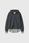 General Idea Unisex Shirt Layered Hoodie Zip-Up