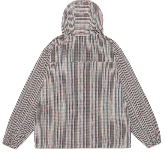 Cavish Hooded Check Wind Breaker