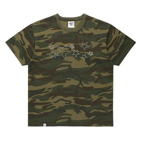 Cavish Star Studded Short Sleeve Tee [Camo]