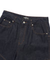 Nice Ghost Club Layered Washed Jeans