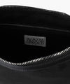 Marithé François Girbaud Classic Logo Round Suede Shoulder Bag Brown