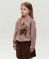 Marithé François Girbaud Kids Holiday Bear Knit Pullover