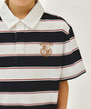 Marithé François Girbaud Kids Multi Stripe Collar Tee