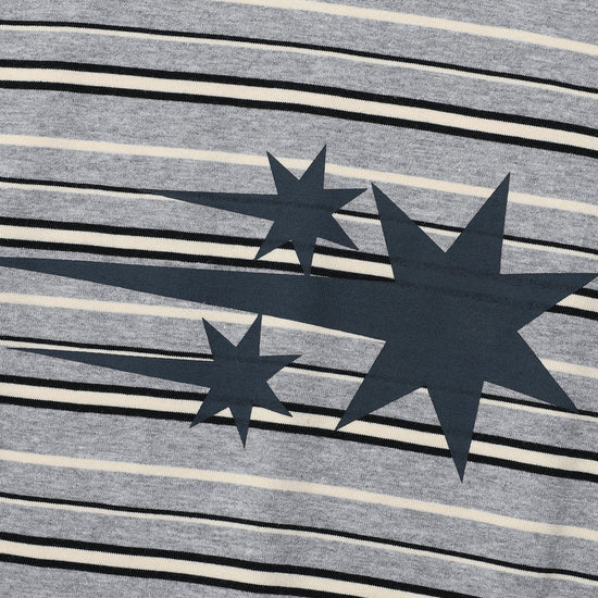 Nice Ghost Club Stripe 3 Star Basic Ringer Tee