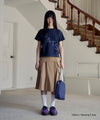Nice Ghost Club FFATS Logo Layered Sleeve Tee [Navy]