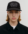 Marithé François Girbaud Doodle Typo 5 Panel Covered Cap