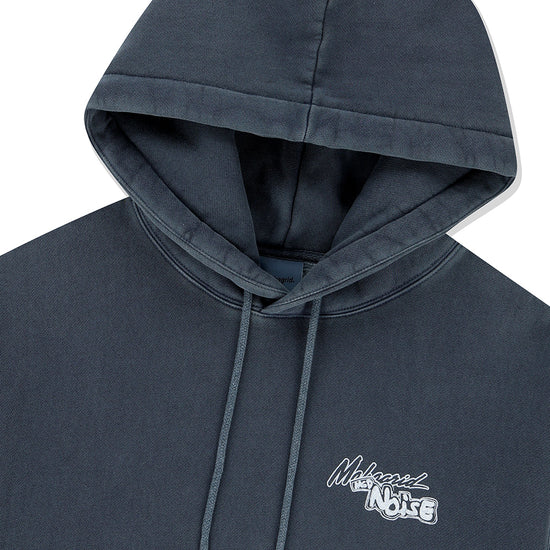 Mahagrid Logo List Pigment Hoodie