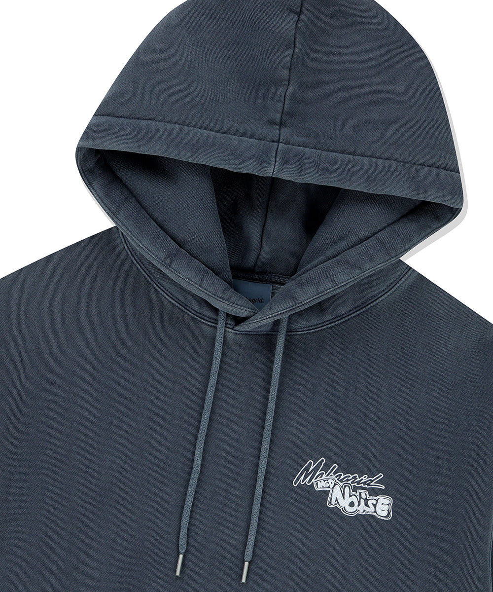 Mahagrid Logo List Pigment Hoodie