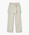 Marithé François Girbaud W Layered Skirt Pants
