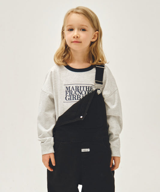 Marithé François Girbaud Kids Classic Logo Long Sleeve Tee