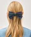 Marithé François Girbaud CIRCLE LOGO RIBBON HAIR PIN