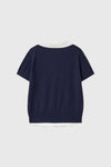 General Idea WOMAN Layered Essential Half Cardigan
