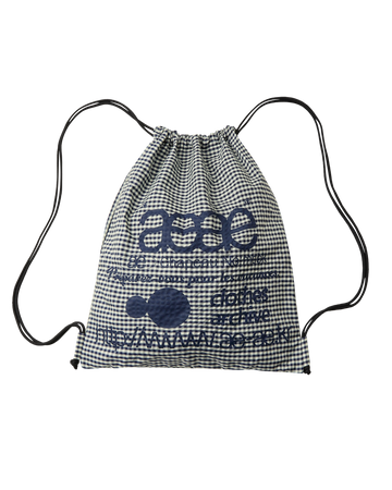 AEAE Web Logo Check Gym Sack