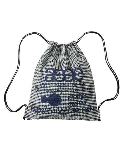 AEAE Web Logo Check Gym Sack