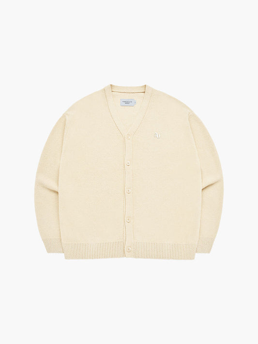 ADLV Symbol Logo Rivet Terry Cardigan