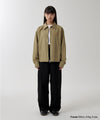 Mahagrid Washed Drizzler Blouson Jacket