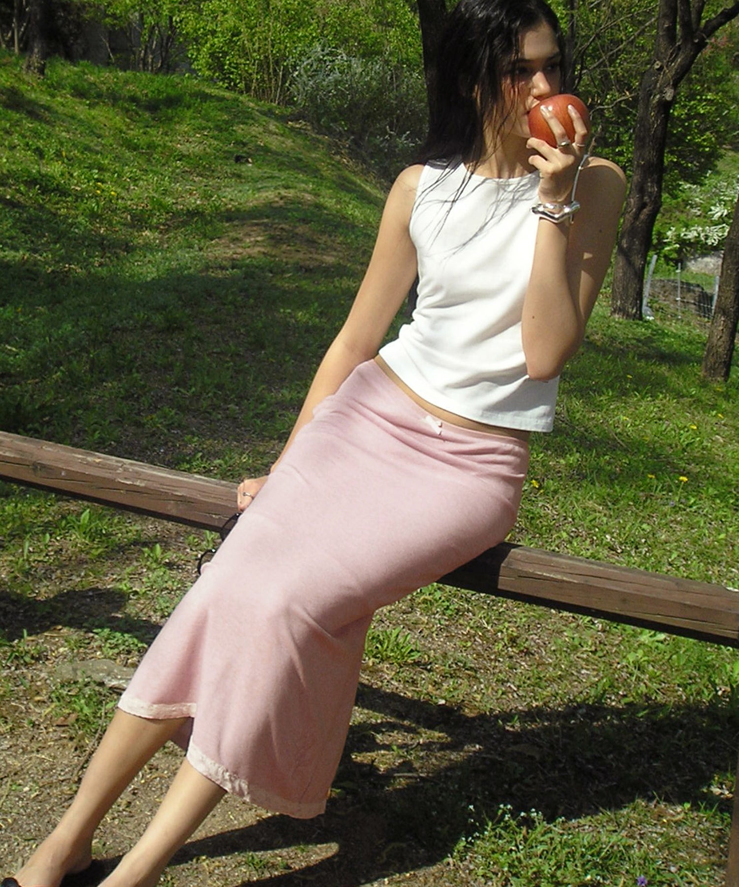 Bitter Cells Giselle Jersey Long Skirt