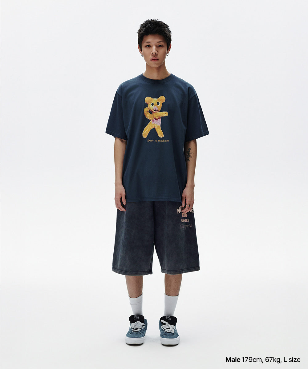 Mahagrid Washed Nowhere Sweatshort