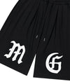 Mahagrid Gothic Three Tuck Sweat Shorts