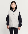 Marithé François Girbaud Kids Classic Logo Reversible Fleece Vest Light Purple