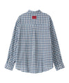 Bitter Cells Oversized Blurry Check Shirt