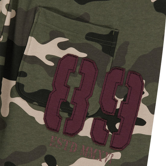 Mahagrid Camo Applique Sweatpant