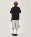 Marithé François Girbaud EMBO LOGO BERMUDA SWEAT SHORTS
