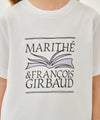 Marithé François Girbaud Kids Book Classic Logo Aerocool Tee Navy