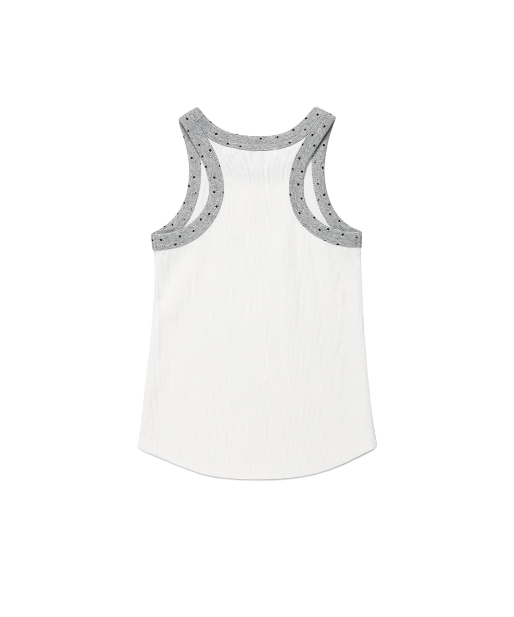 Cavish Twin Star Sleeveless Top