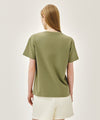 Marithé François Girbaud SMALL REGULAR LOGO TEE