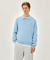 Marithé François Girbaud SMALL CLASSIC LOGO COLLAR KNIT