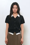 General Idea WOMAN Layered Essential Half Cardigan