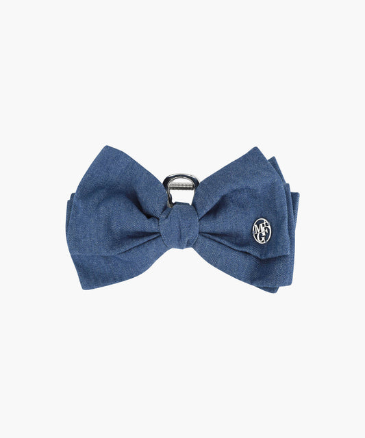 Marithé François Girbaud Circle Logo Ribbon Hair Clip