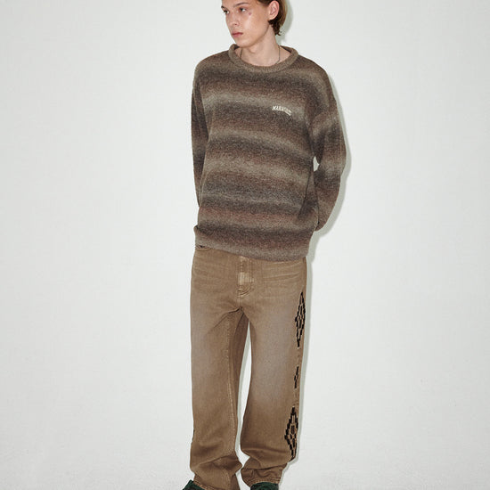 Mahagrid ORTEGA DENIM PANT [BROWN]